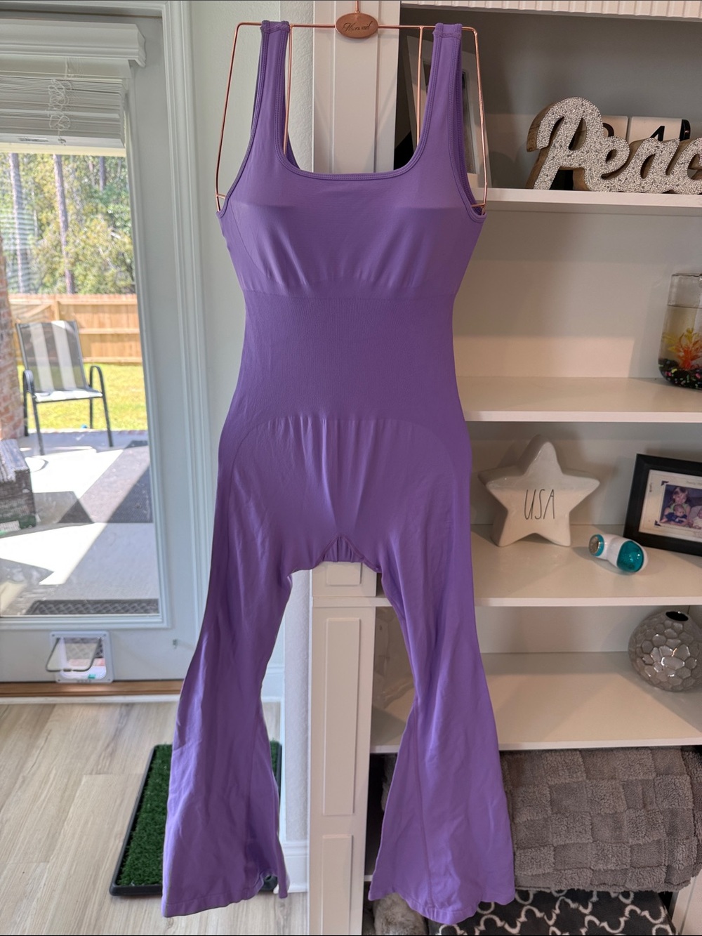 Kids Purple One-Piece Jumpsuit
